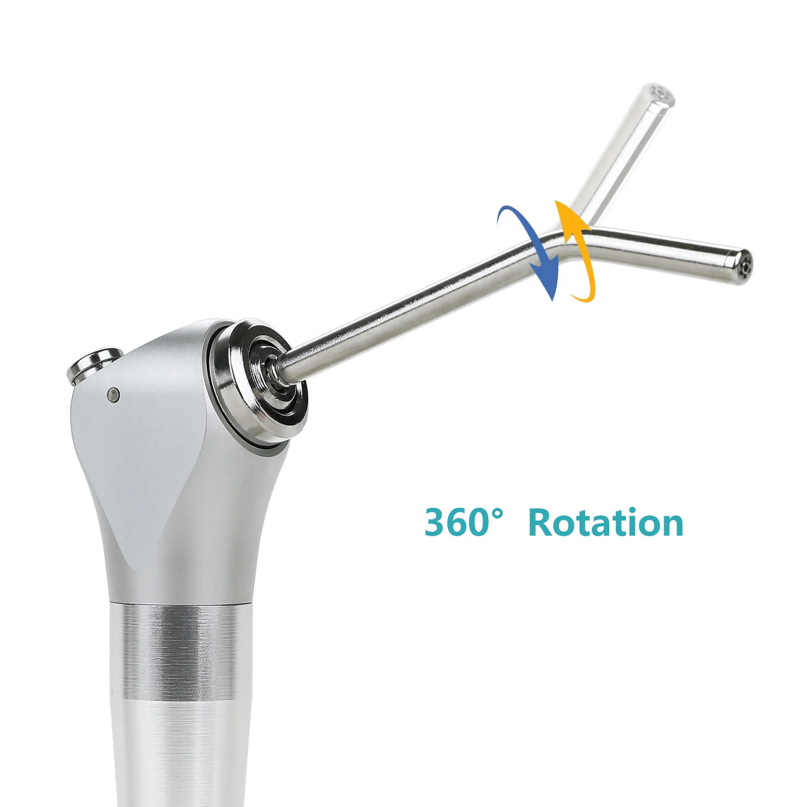 Sandent Dental 3-Way Air Water Spray Triple Syringe Handpiece with 2 Nozzles Tips Tubes