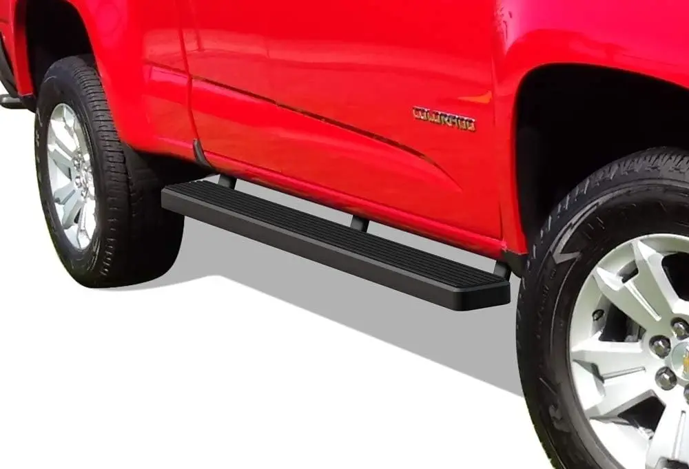 

5in Black Stainless Steel Running Boards Compatible with Chevy Colorado GMC Canyon Crew Cab 15-25