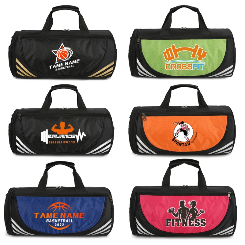 Sac de sport personnalisé avec logo pour hommes, sacs de sport, réservoirs initiés au yoga, entraînement, fitness, voyage en plein air, sacs à main personnalisés, noms College