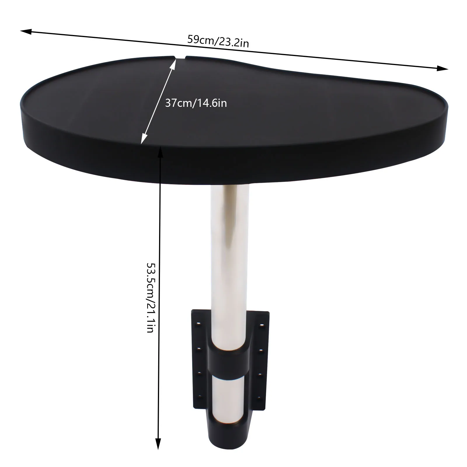 Bathtub Side Table Tray, 360° Rotation Design Spa Tray Table Suitable for Bathtubs, Swimming Pools to Keep Snacks and Drinks
