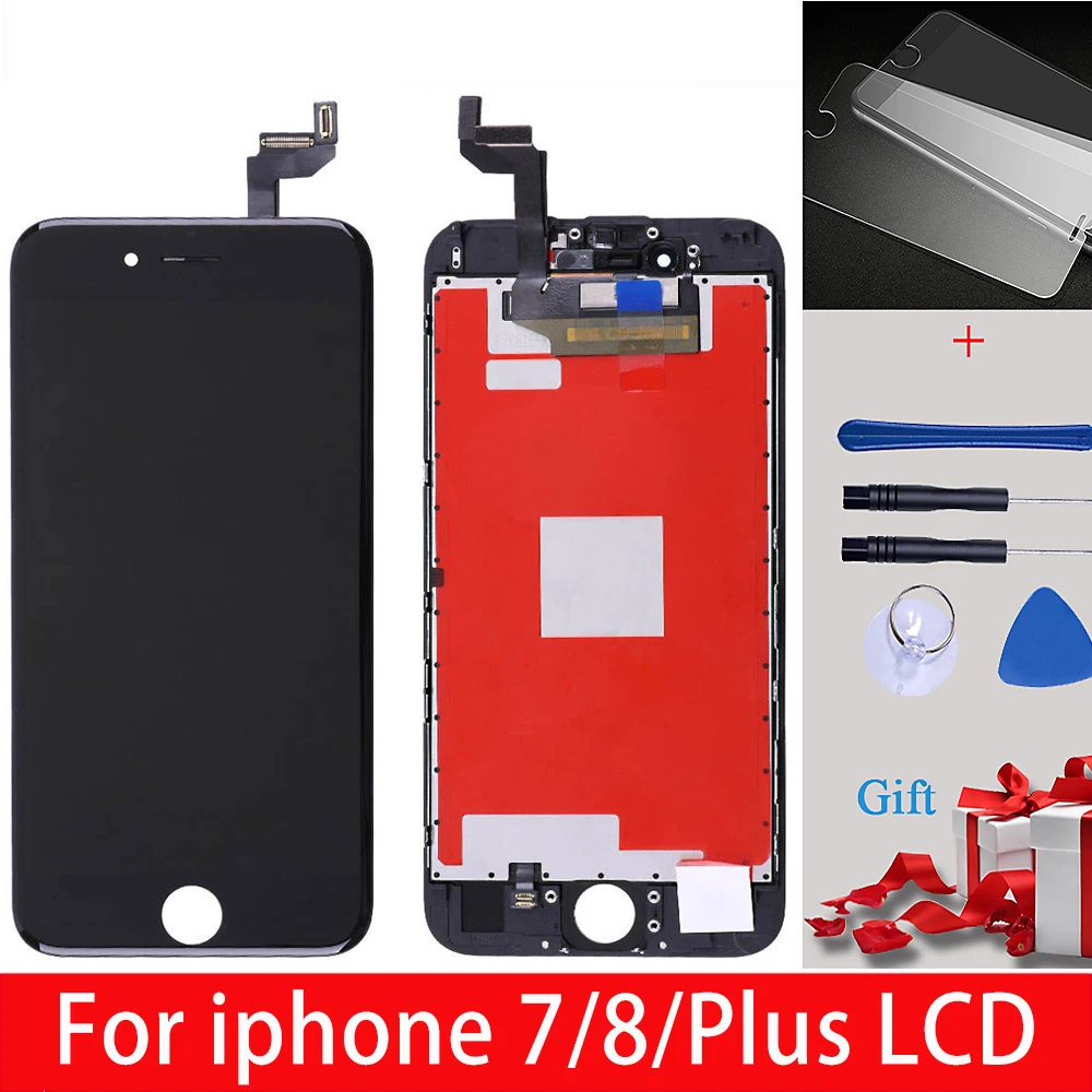 AAA ++ LCD Display For iPhone 7 8 8Plus LCD Touch Screen Digitizer Assembly For iPhone 8 7 Plus LCD Pantalla Replacement