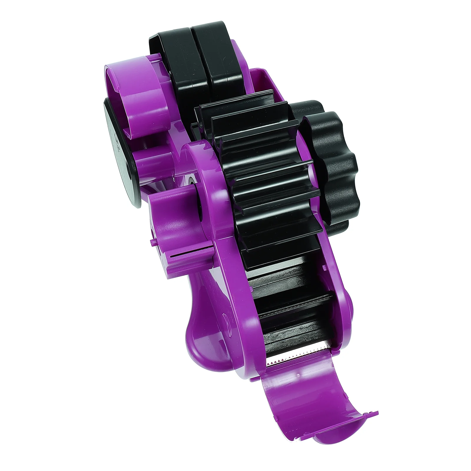 Sealing Tape Packing Dispenser Cutting Machine Food Bag Sealer Purple Abs Plastic for Supermarket