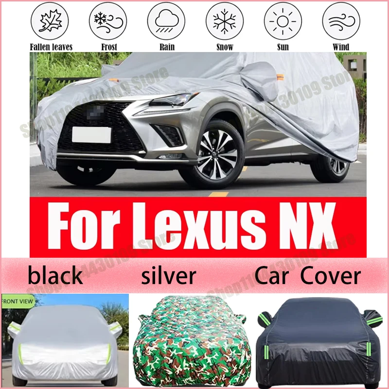 

Car Cover Waterproof Summer Sun Shade Anti-UV Winter Rain Snow Prevent Cover for Lexus nx200t 300h Accessories