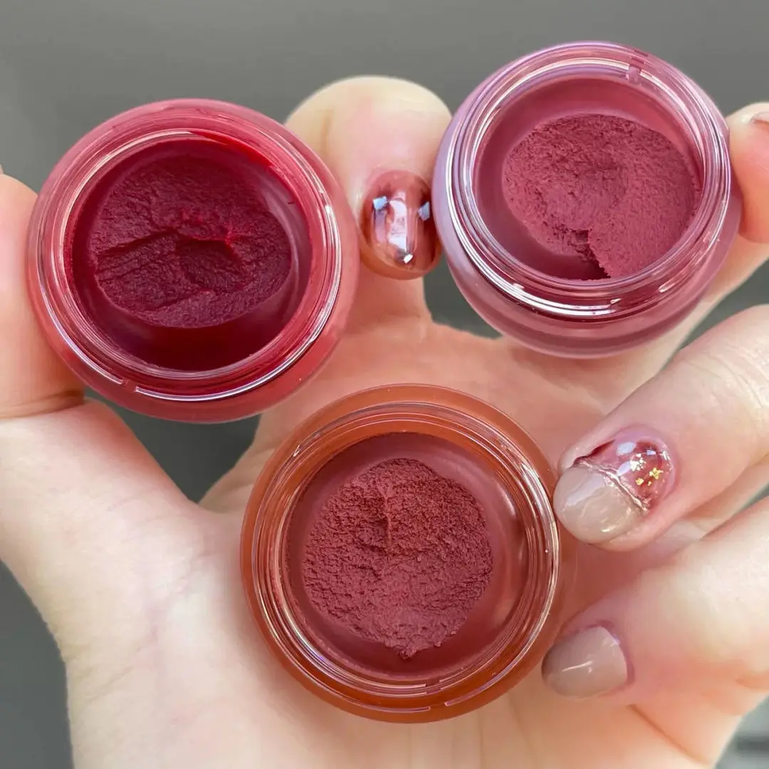 Red Canned Lip Mud Gloss Moisturizing Long Lasting Mousse Matte Lipstick Velvet Lip Glaze Sexy Blush Tint Makeup Cosmetic