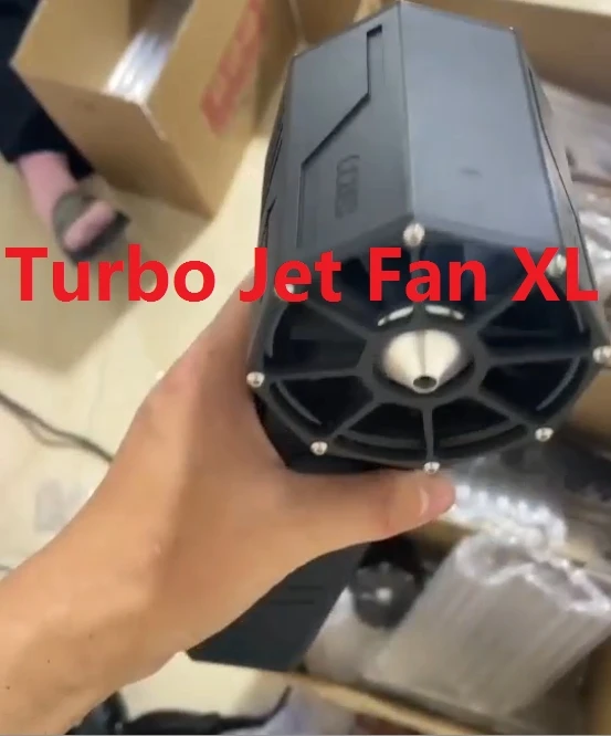 Turbo Jet Fan XL, Multifunctional Mini Powerful Blower 1100g Thrust High Speed Ducted Supre Fan, 64mm High-Performance Brushless