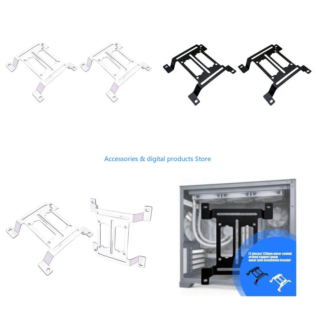 77JD Adjustable Computer Water Cooling Pump And Holder For 120MM Radiator