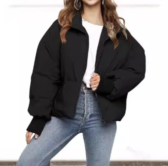

2025 New Style Fashion Petite V-neck Loose Clothing Cotton