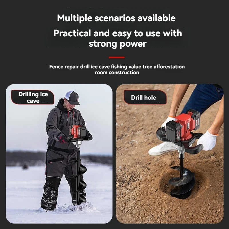 

Ground Drilling Machine Soil Sampling Tree Planting Pit Digging Artifact Orchard Fertilization Pile Driving Machine Drilling Mac