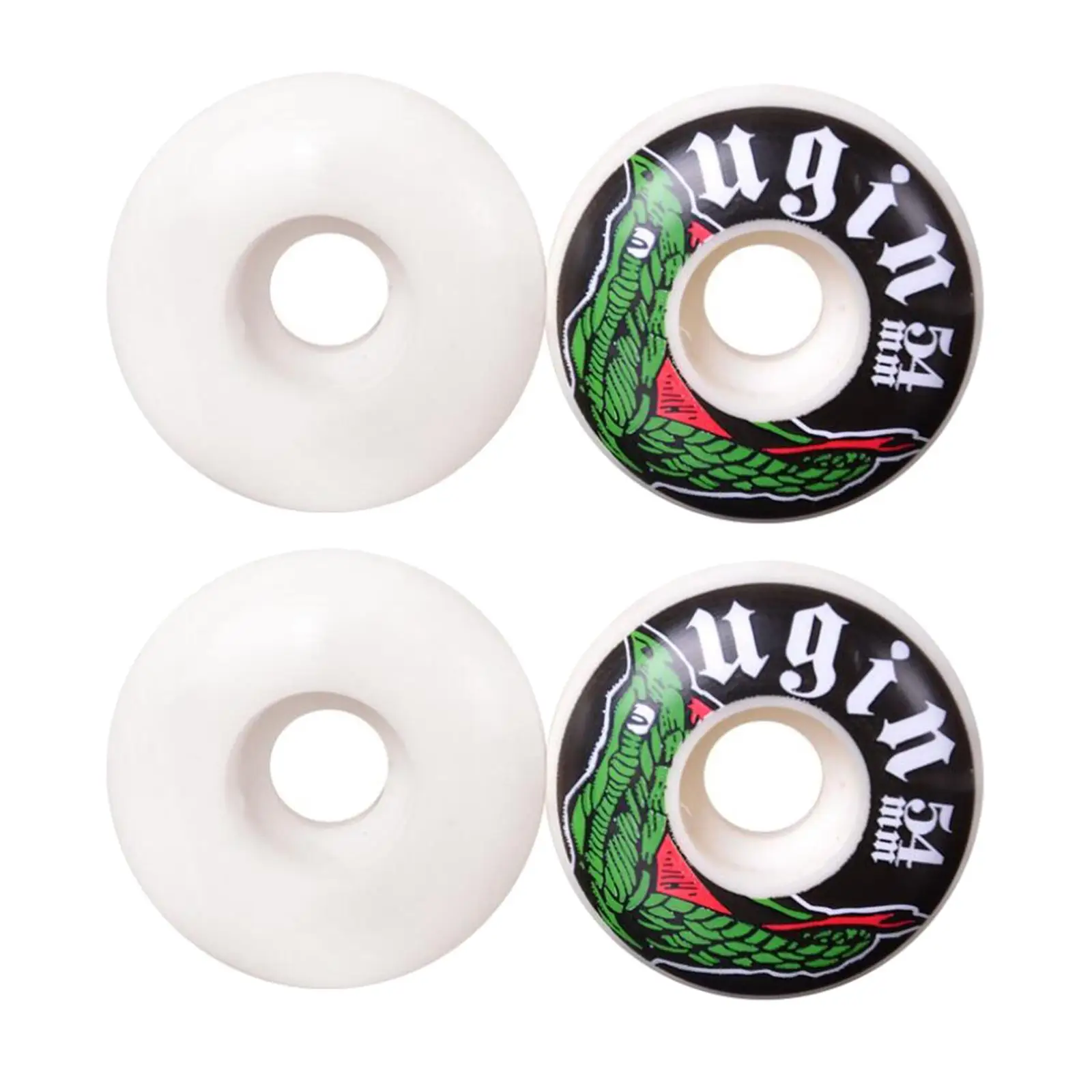 

4Pieces 100A Skateboard Wheels Replacement Roller Cruiser Wheel Outer Case