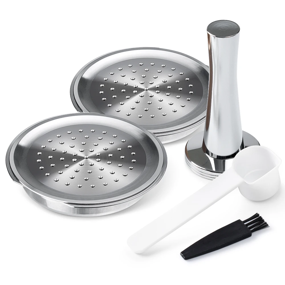 Para senseo cápsula de café de aço inoxidável filtro de café pod reutilizável cafeteira filtro espresso crema fabricante