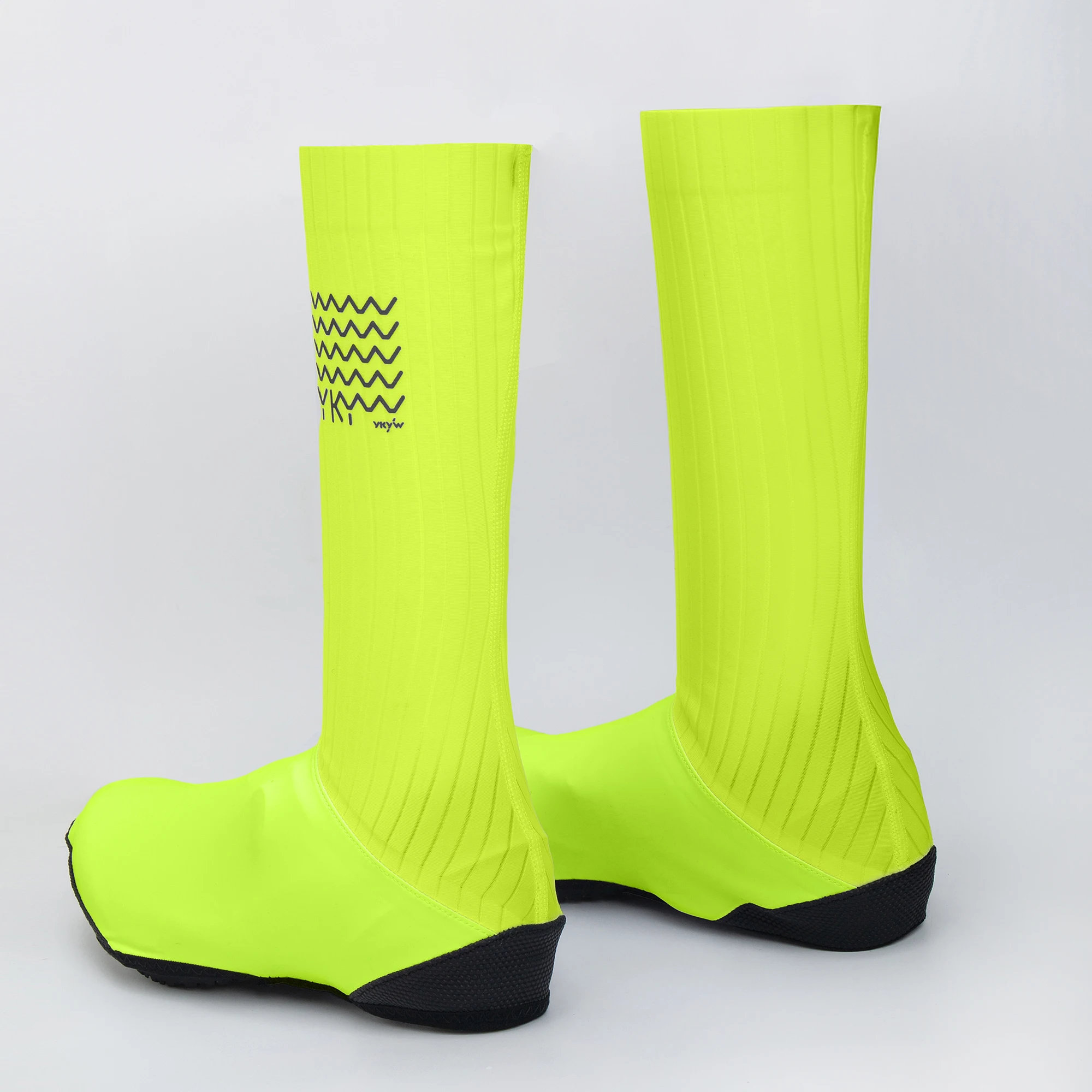 YKYWBIKE Fietsschoenen Cover Waterdichte Fietsschoenen Covers met Sokken Reflecterende Nieuwe Aero Stof Overschoenen Fietsaccessoire