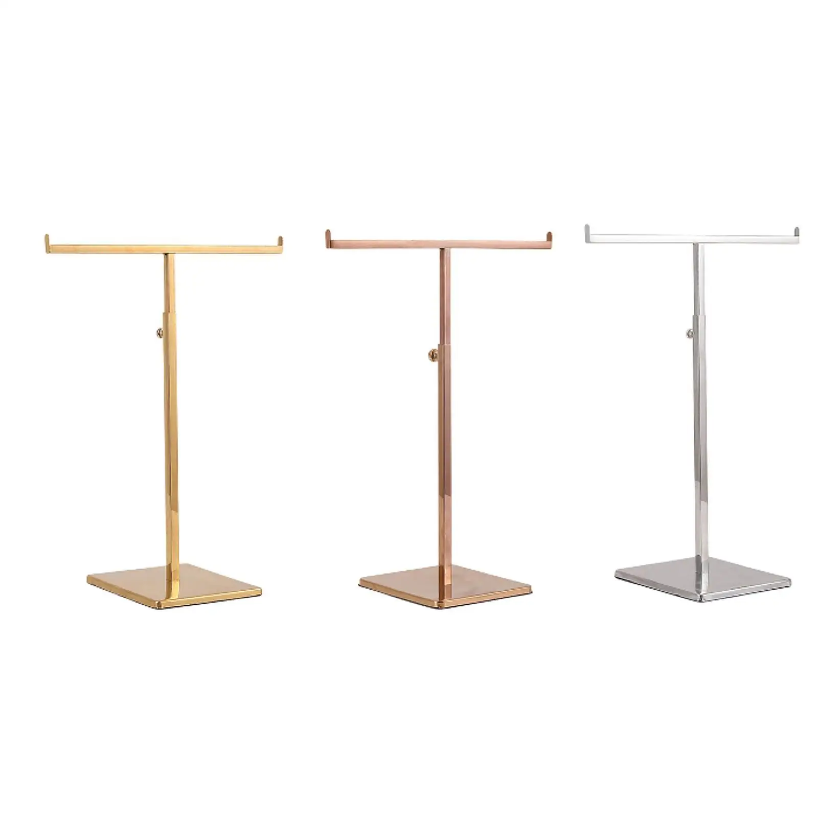 

Purse Display Stand Necklaces Organizer T Shaped for Store Home Countertop