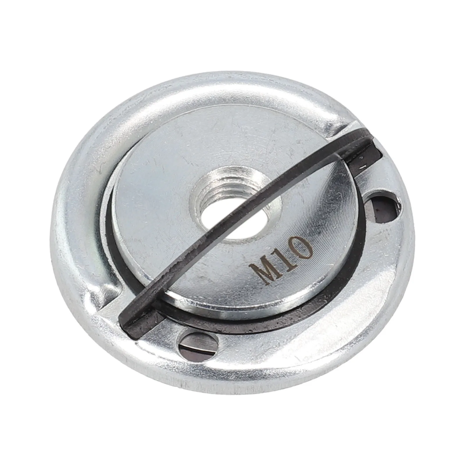 1 SET M10 Quick Release Self-Locking Grinder Pressing Plate Flange Nut Power Chuck Flange Nut Metal FOR 100 Type