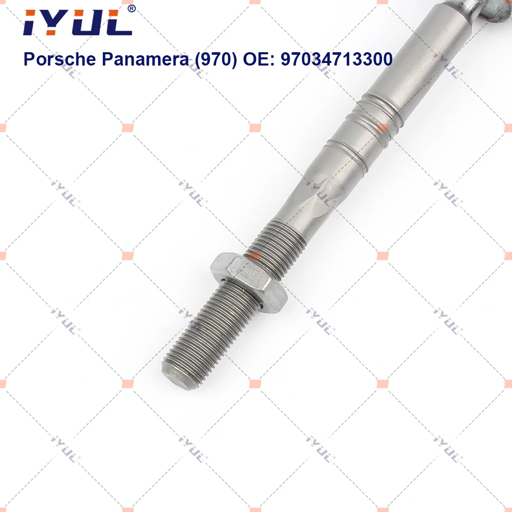 Tie Rod de direção interna termina, junta esférica para Porsche Panamera 970, 3.6, 4.8, 4S, 4.8 Turbo, 97034713300, eixo dianteiro, interno, par