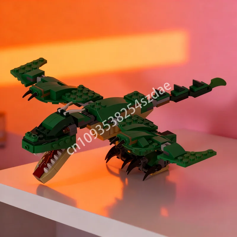 

200pcs MOC Bigger Castle Dragon Castleed Model Building Toys Blocks Construction Creative Idea Brick Christmas Gift Birthday