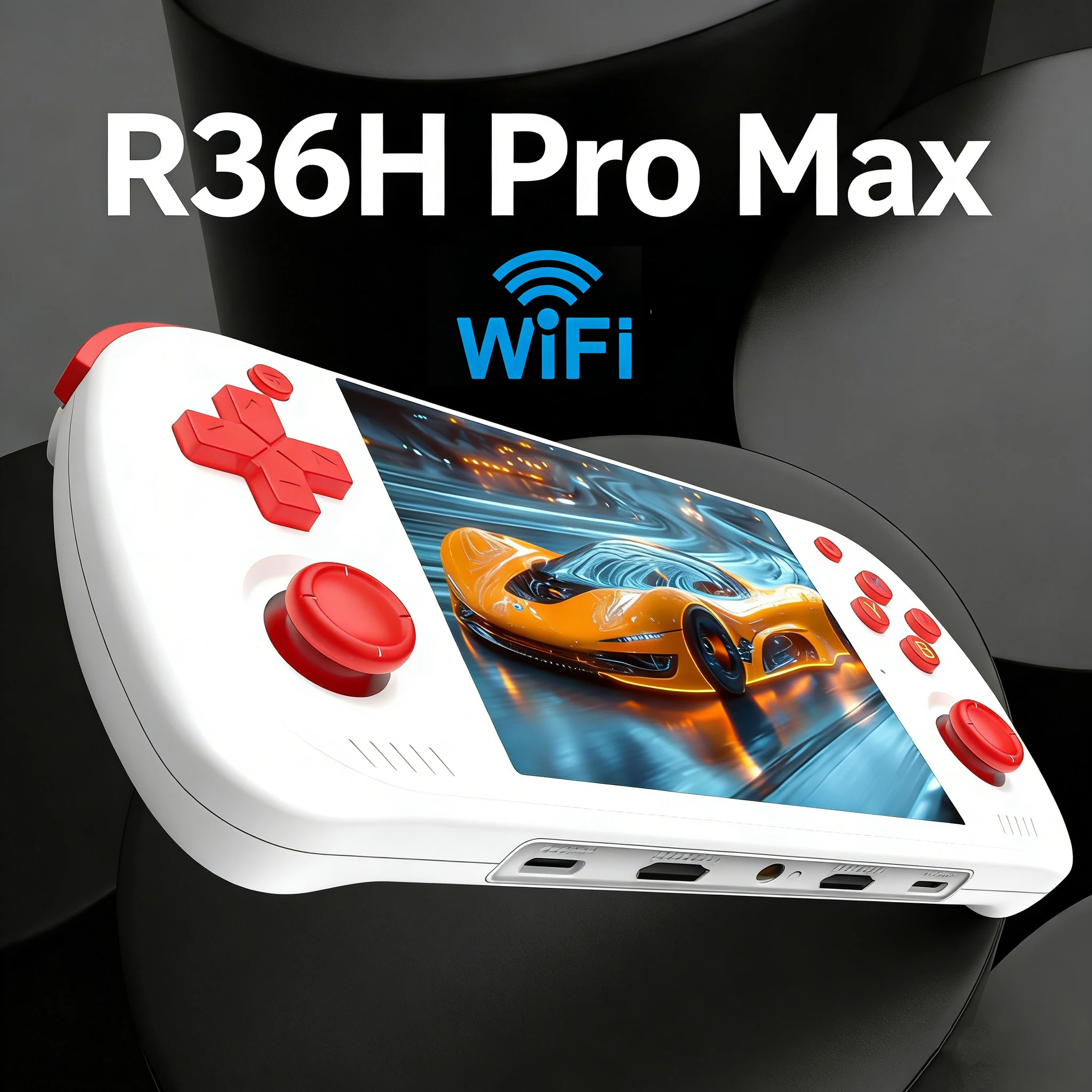 R36H Pro Max Retro Handheld Game Console with WIFI 4.2-Inch HD IPS Screen Video Game Console Portable Gaming Player Boys Gift