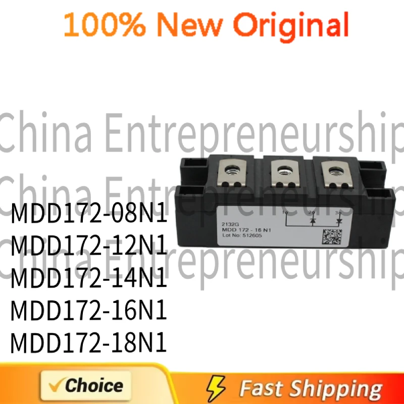 

ОРИГИНАЛЬНЫЙ МОДУЛЬ MDD172-16N1 MDD172-14N1 MDD172-08N1 MDD172-12N1 MDD172-18N1 Модуль IGBT 100% качество оригинал/быстрая доставка