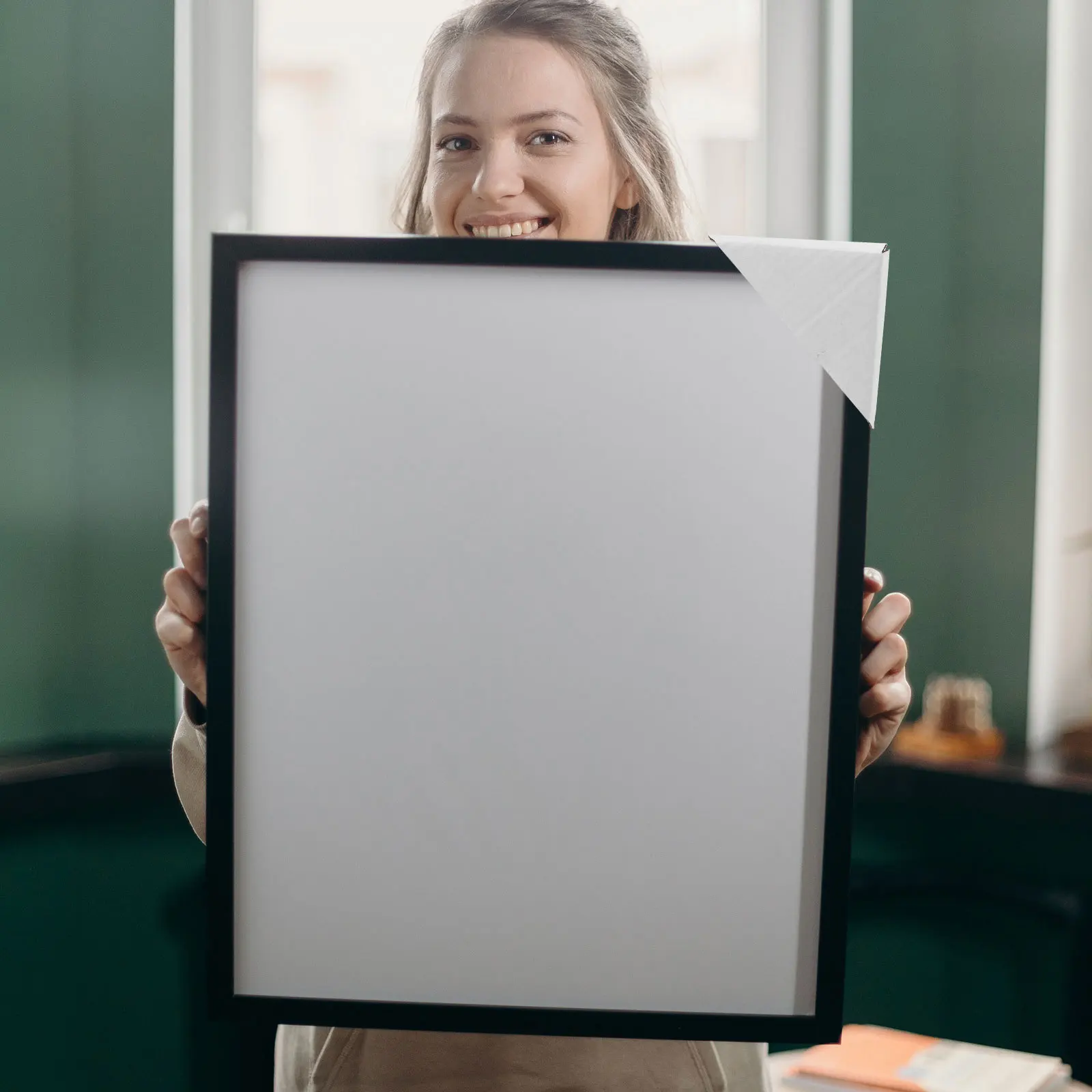 100 قطعة من واقيات زوايا الورق المقوى القابلة للتعديل لإطارات الصور وحماية الإطار والشحن الفني المتحرك الورقي #3