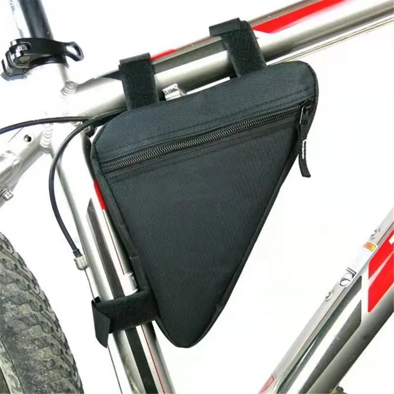 Bike Bicycle Bag Front Tube Frame Handlebar Waterproof Cycling Bags Triangle Pouch Frame Holder Bicycle Accessories Tool Bag