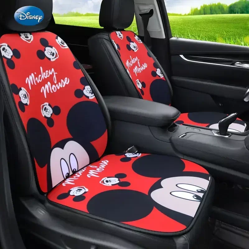 

Disney Car Interior Cute Seat Cushion Seat Cover Cartoon Style Four Seasons Universal Car Accessories Cute Girls car seat cover