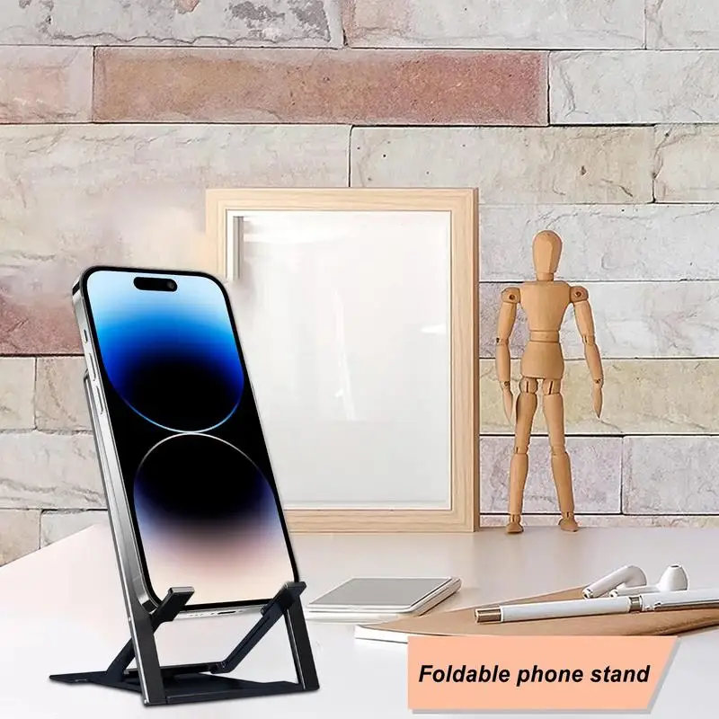 Foldable Cell Phone Stand Holder Adjustable Desktop Phone Holder Anti-Slip Tablet Stand Cradle Dock For Smart Phones Tablet