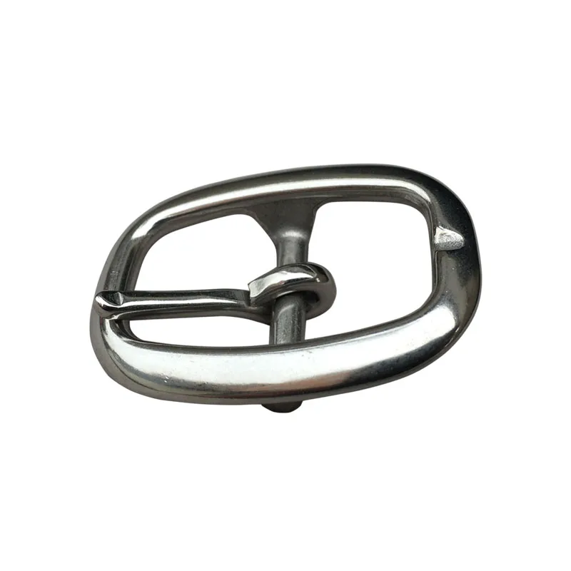 20pcs Oval Stainless Steel Halter Buckle Bag Metal Accessory 21mm