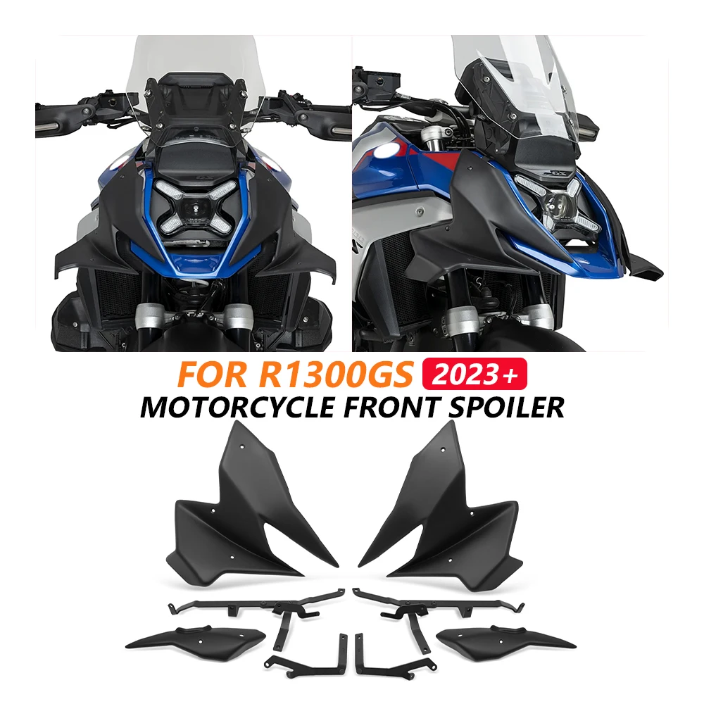 

Aero Winglet Side Spoiler For BMW R1300GS 2023 2024 2025 2026 R 1300 GS Motorcycle Front Fairing Downforce Wind Deflector Part