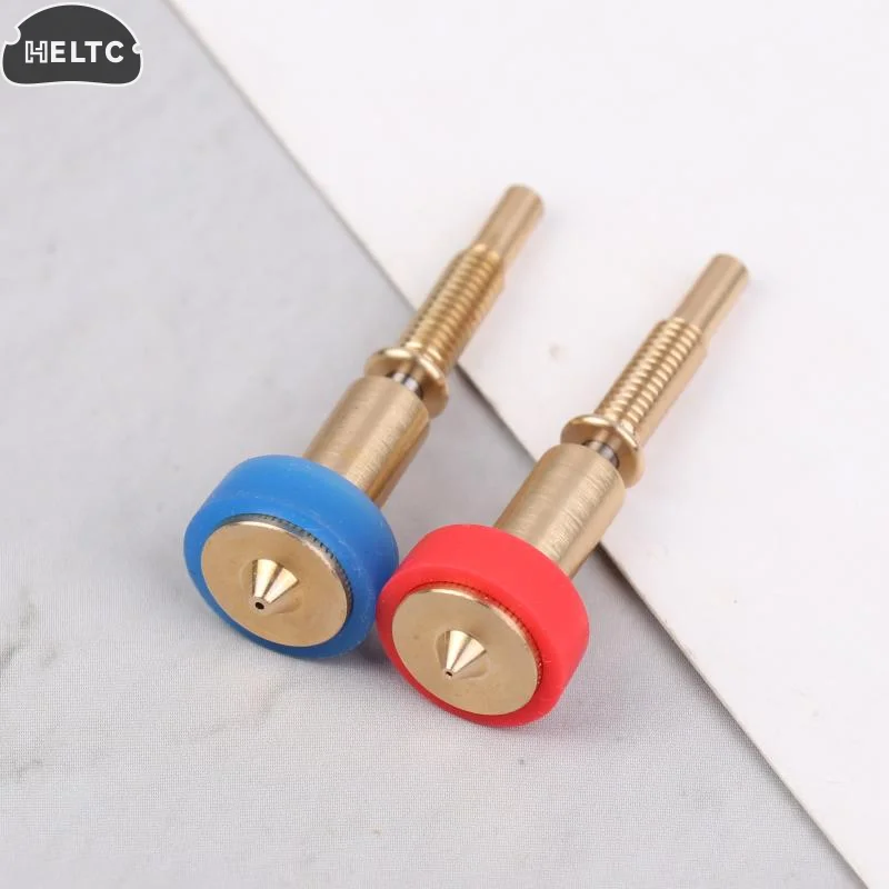 Boquillas todo en uno para impresora 3D, boquillas de latón y titanio para extrusora Hotend, 0,25/0,4/0,6/0,8MM, 1 ud.