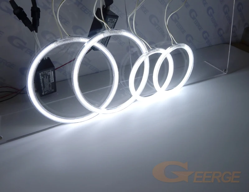 For Kia Sorento I BL Facelift 2006 2007 2008 2009 Excellent Ultra Bright CCFL Angel Eyes Halo Rings Kit Car Accessories