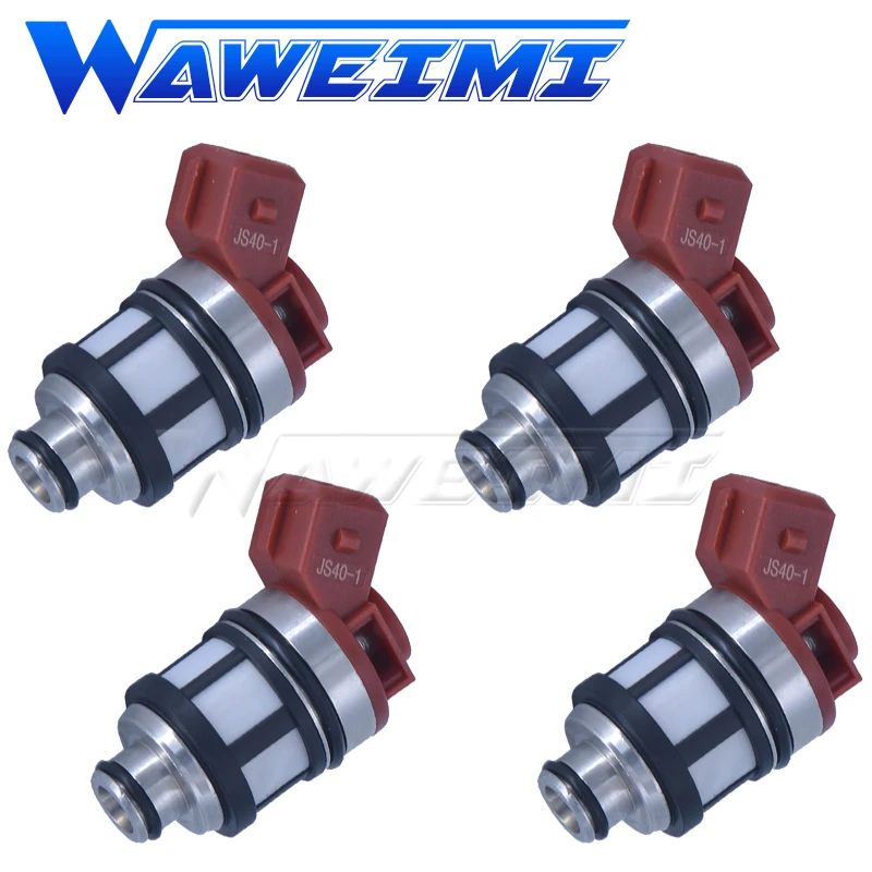 WAWEIMI OEM JS40-1 Fuel Injector 4 PCS Set Stable Output​ for Nissan Pathfinder Quest 3.3L 1996-2000