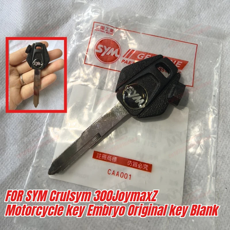 

Original Motorcycle Uncut Key Blank For SYM Cruisym 300 JoymaxZ Motorcycle Replacement Key Parts Accessories