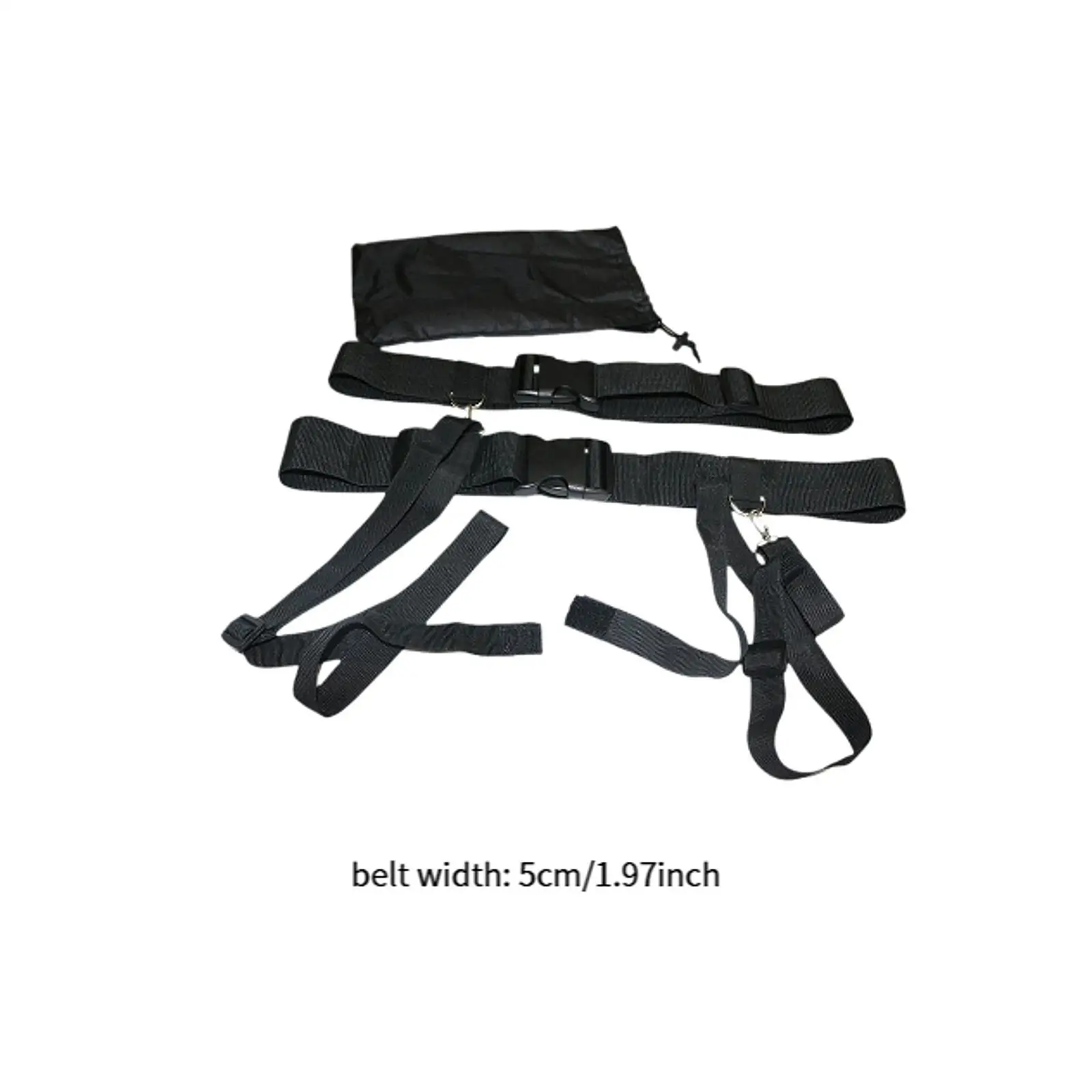 Ceinture d'acidité réglable pour équipement d'entraînement de football, de vitesse et d'évasion