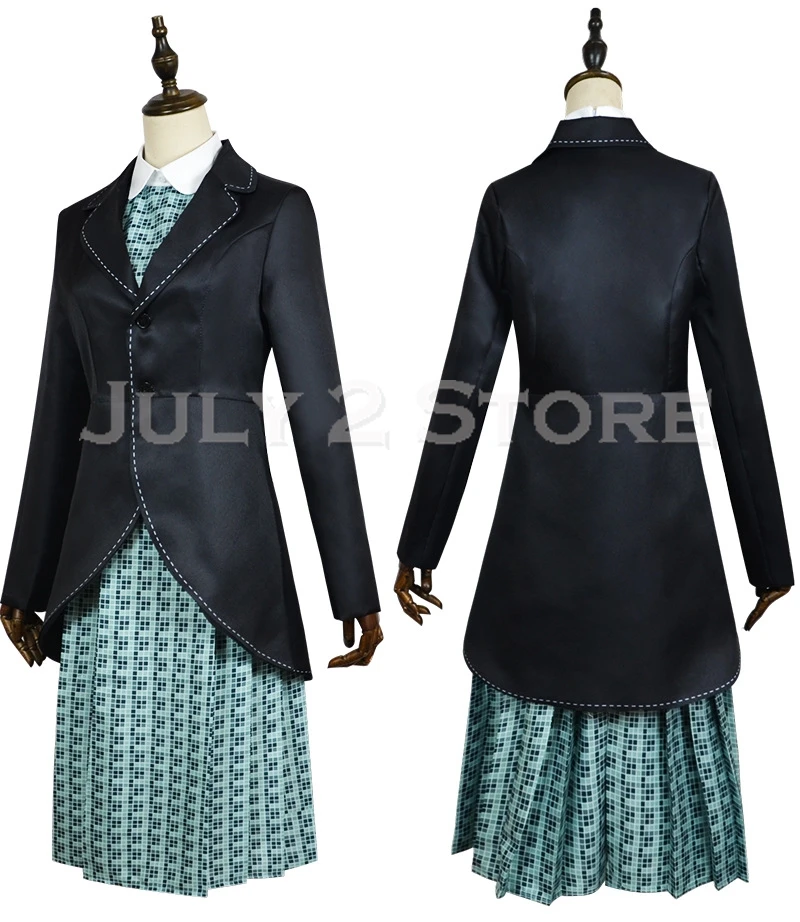 Beettlejuice disfraz de Halloween para hombre y mujer, traje gótico, Roleplay espeluznante, traje fantástico de fiesta