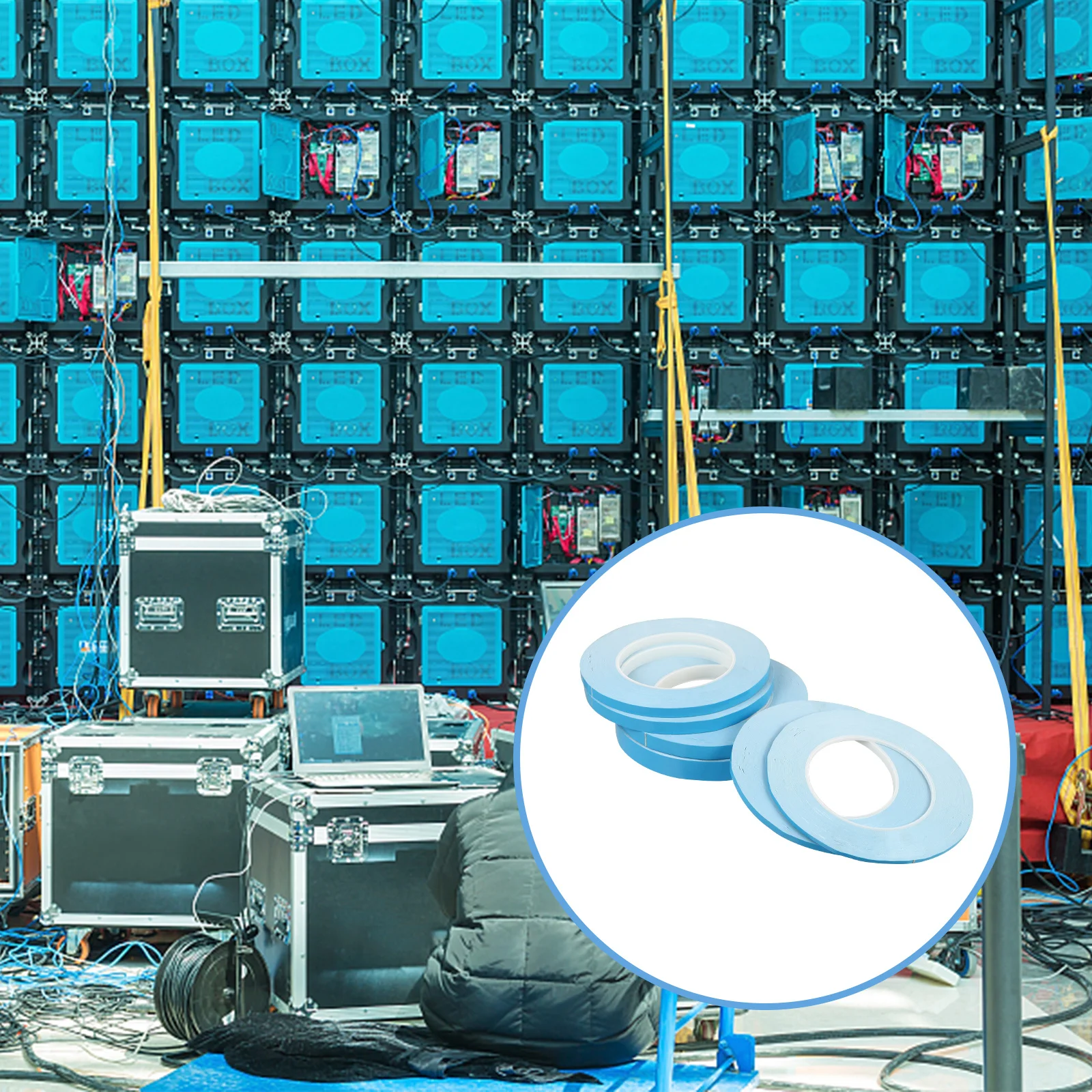 6 لفات شريط موصل حراريا لاصق على الوجهين لرقاقة Pcb ترانزستور عالي الطاقة معدات تبريد بالوعة الحرارة بسيطة #3