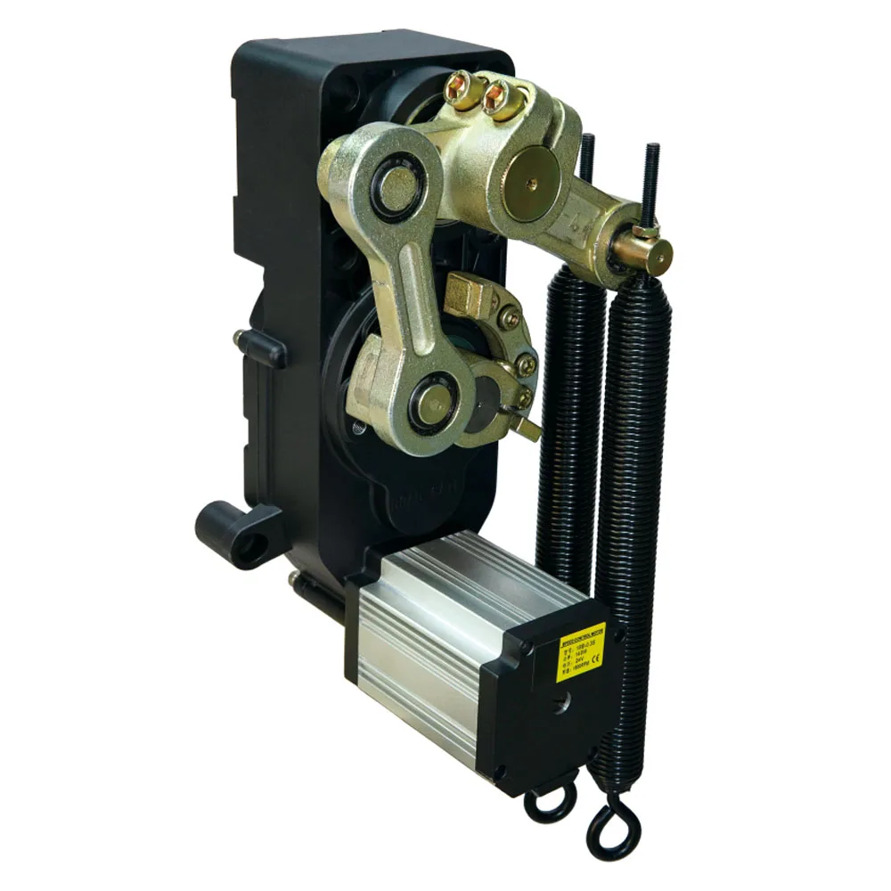 Heavy duty automatic boom barrier door motor for vehicle access