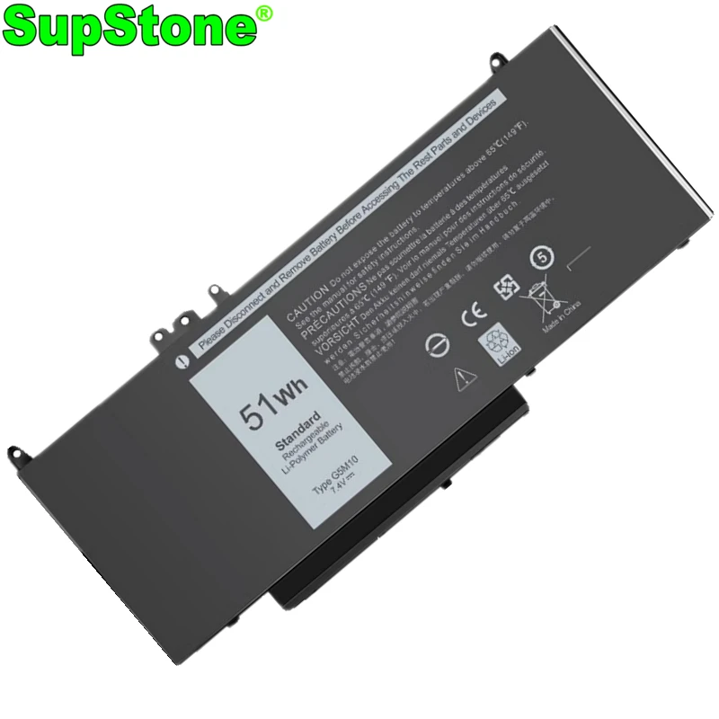 

SupStone G5M10 8V5GX Laptop Battery For Dell Latitude 3350 3160 E5250 E5450 E5470 E5550 E5570 R9XM9 WYJC2 1KY05 P48G F5WW5