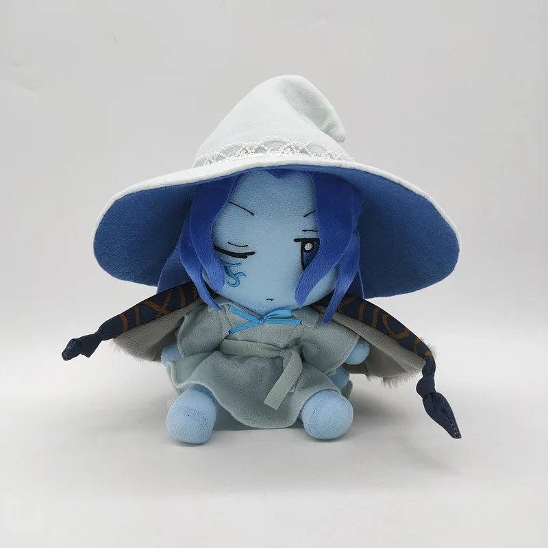 

Fumo Ranni плюшевая кукла SmokeThe Snow Witch, мягкая игрушка, мягкая плюшевая фигурка, съемная шляпа, плащ, подарок для фанатов детей, день рождения, Рождество
