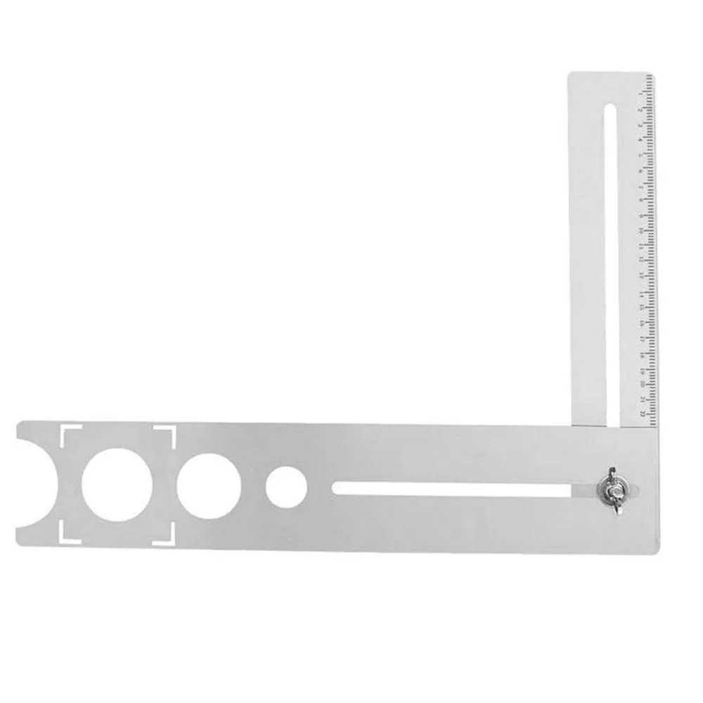 Stainless Steel Tile Hole Locator Portable Design Hole Size 25mm 40mm 45mm 55mm Marble Punching Tool Accurate Positioning