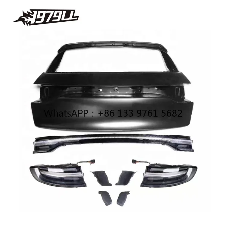 [1979LL]자동차 후방 조명 2014-2017 95B.1 테일 라이트 Macan 95B용 LED 미등으로 2023 업그레이드