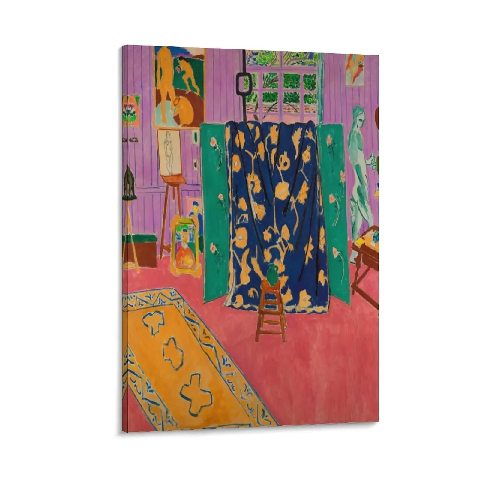 

The Pink Studio-Henri Matisse Canvas Painting living room decoration pictures for wall vintage home decor