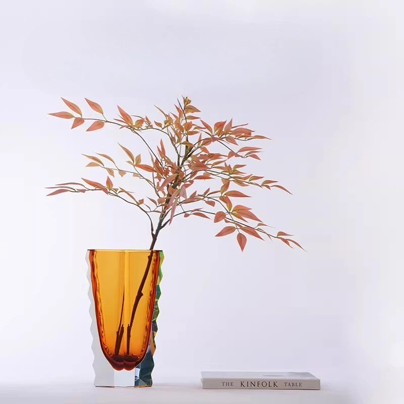 

Modern simple and high-end glazed vase, entrance living room TV cabinet flower ware