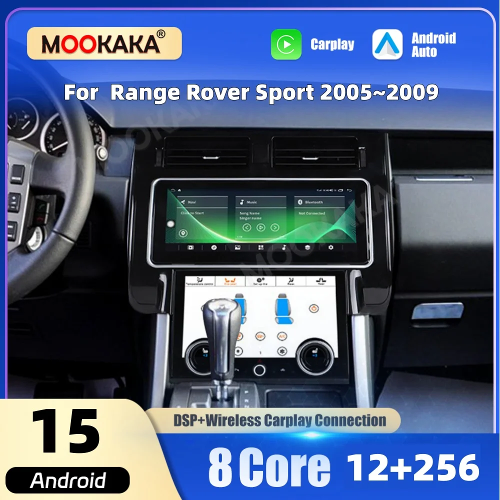 Car Multimedia Player Android Screen For Land Rover Range Rover Sport 2005~2009 Car Radio GPS Navigation CarPlay Auto Head Unit