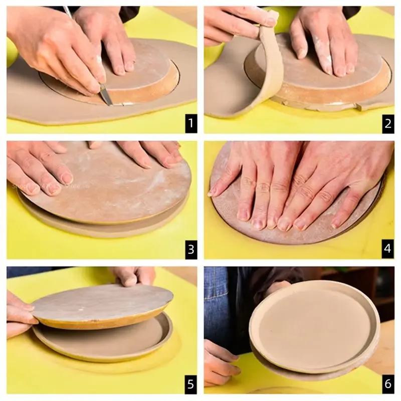 AB46-Pottery Tool 45Cm Sponge Table Mat - High Density Thickened Sponge Pad For DIY Plates