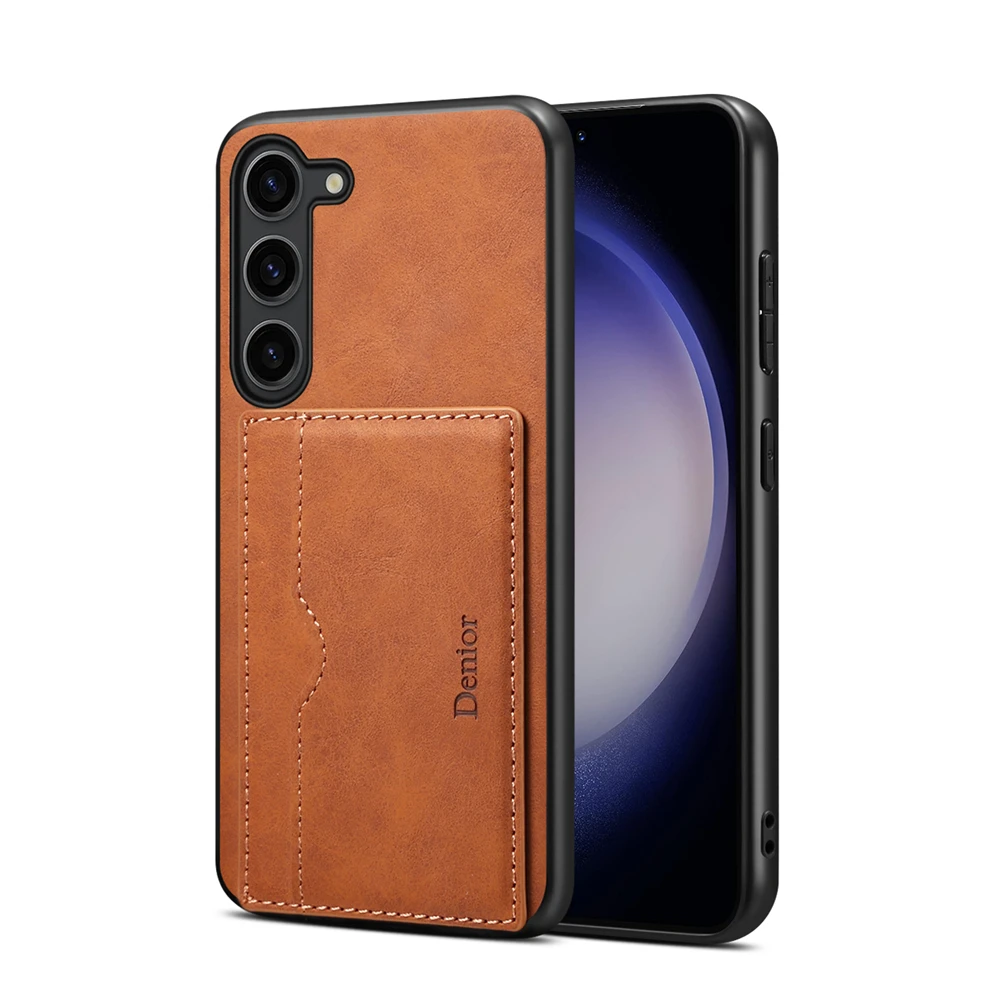 เคสโทรศัพท์หนังแบบแม่เหล็กหรูหรา สไตล์เรโทร ผิวด้าน สำหรับ Samsung Galaxy A55 5G A15 5G A25 A35 A05 A05S