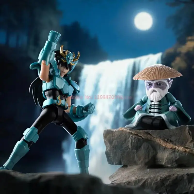 جديد حار بيع حقيقية Blokees Saint Seiya Galaxy Ver.2 سلسلة صندوق أعمى تراث الذهب القديسين الحلي هدايا عيد الميلاد