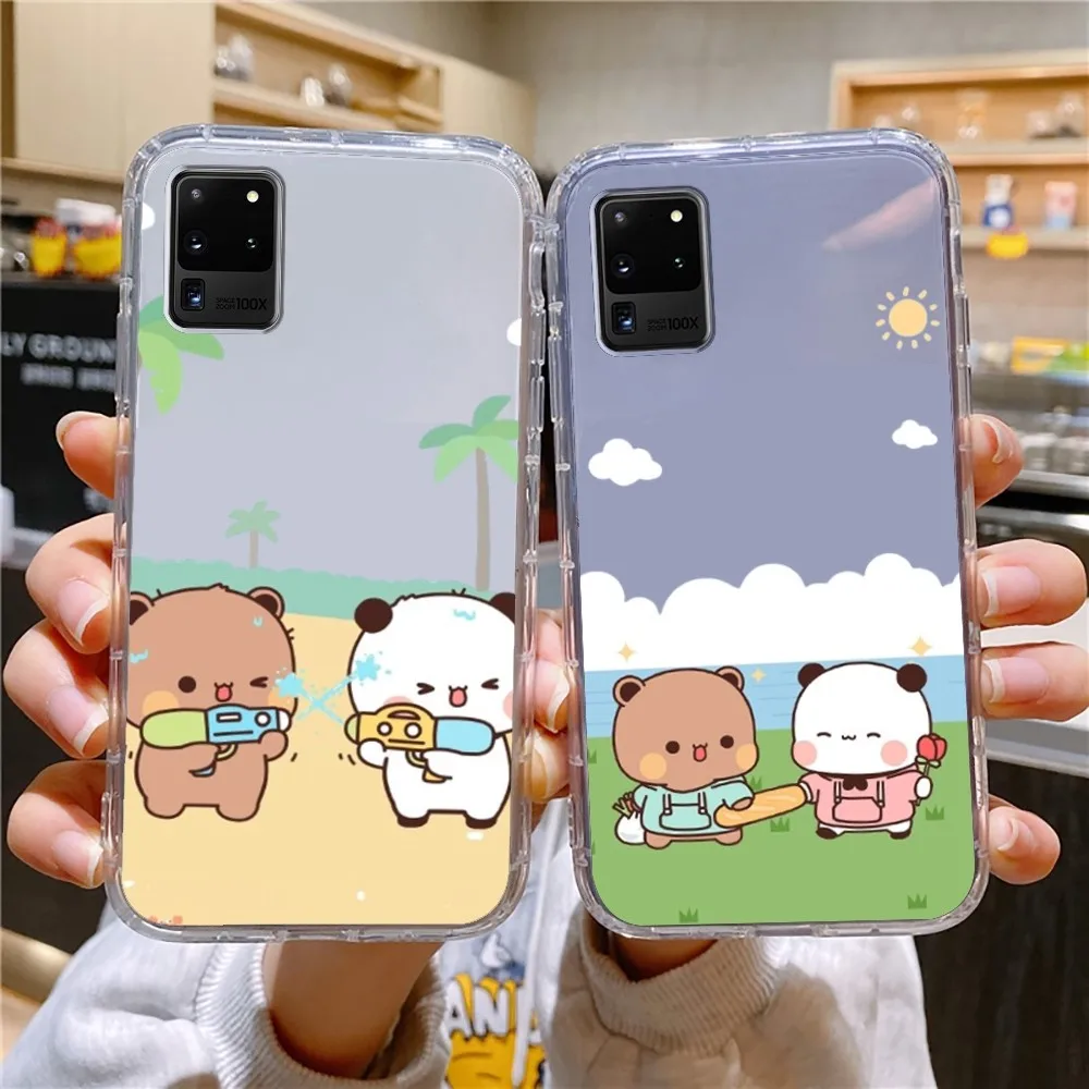 

BuBu DuDu Phone Case For Samsung Galaxy A52 A12 A51 S21 Edge S22ULTRA S23 S20LITE Plus Ultra Transparent Cover