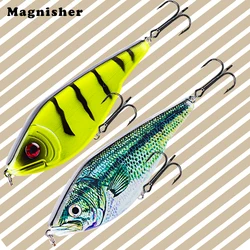 Magnisher Slider Jerkbait 9cm 26g Slow Sinking Hard Artificial Fishing Lures Glider Vibration Bait Pike Musky  Lure Wobble