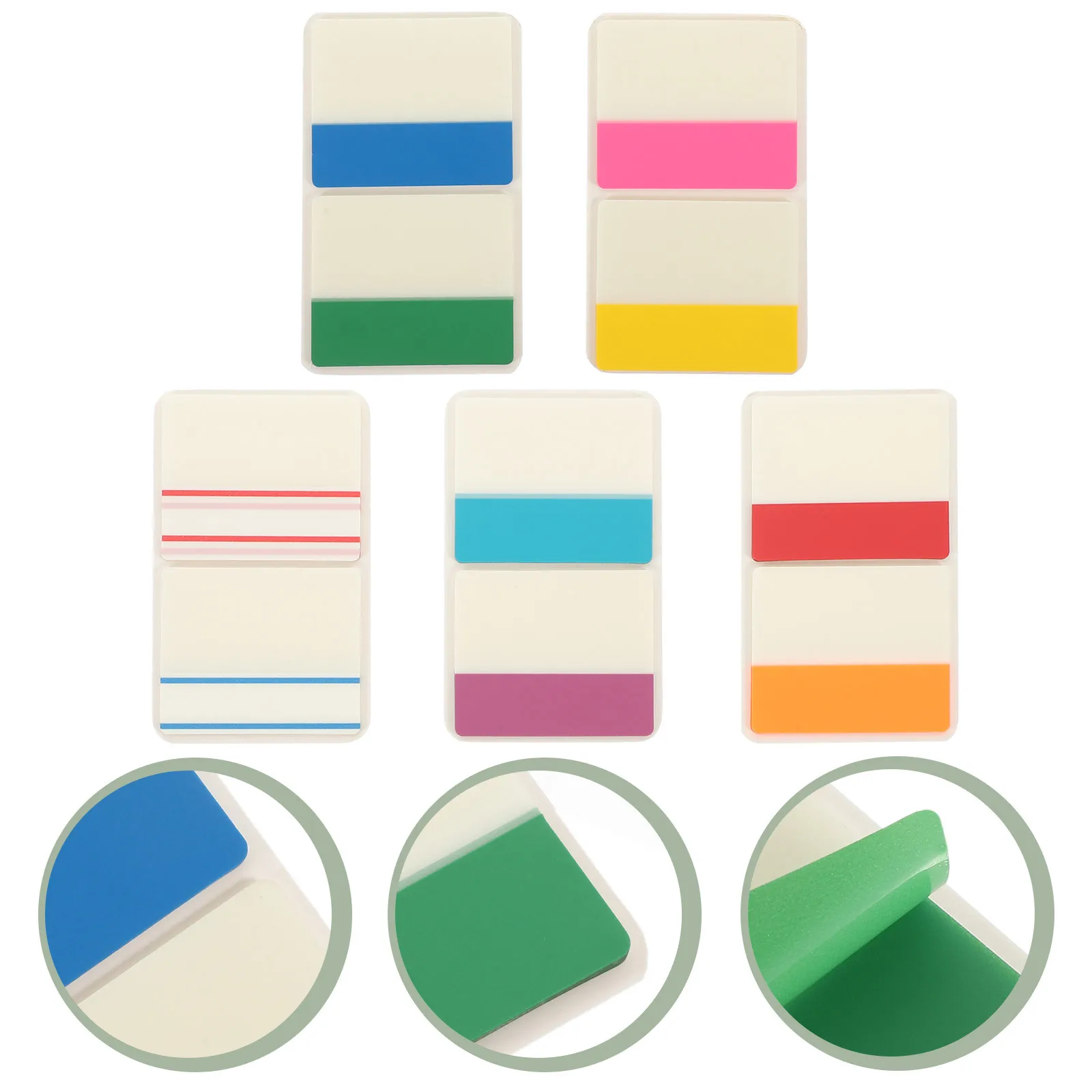 5 كتب علامات تبويب الكتب المدمجة أعلام لاصقة لقراءة علامات الصفحة المنزلية مكتب المدرسة استخدام لوازم الشرح متعددة الوظائف #6