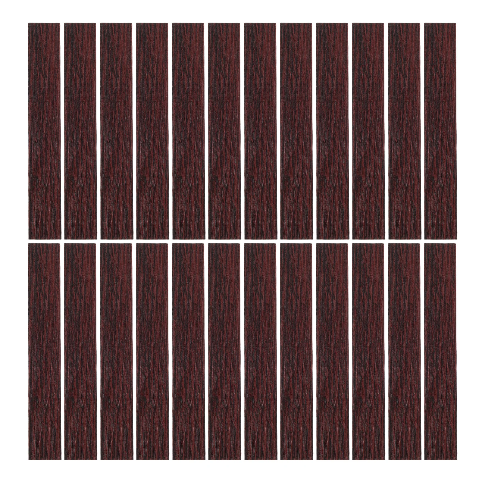 40 قطعة أرضيات مصغرة لوحات ذاتية اللصق مقياس 1:12 حبوب خشبية واقعية سهلة التركيب لوازم ديكور بيت الدمى اكسسوارات #3