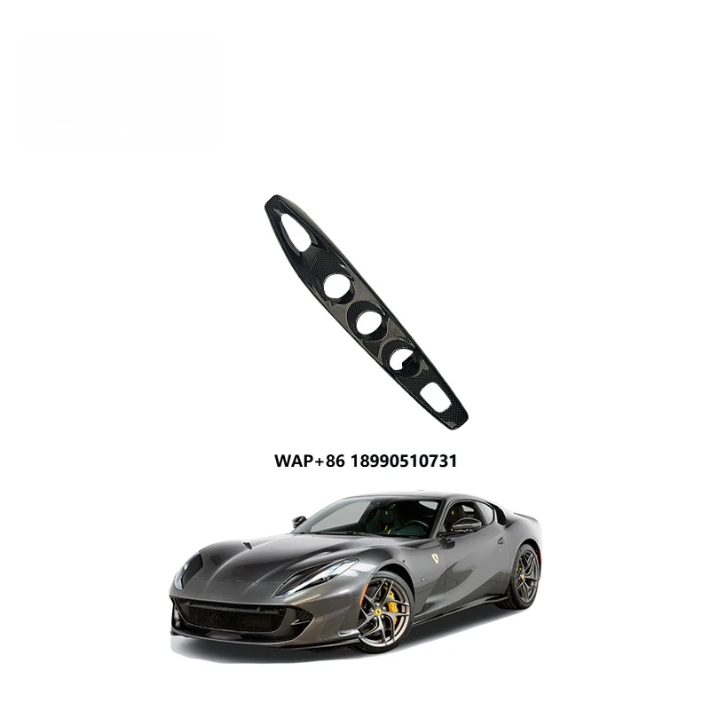 

Superfast Dry Carbon Full Transmission Control Panel Bridge for Ferrari 812 2017-2020 Fit Interior Kits Central Console Cover